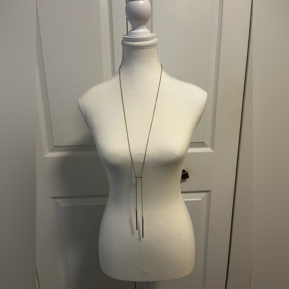 Long Gold Necklace